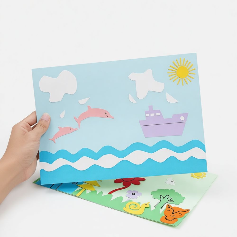 Papercraft Supply Invitation - Dik, gekleurd kartonpapier A4 A3, extra