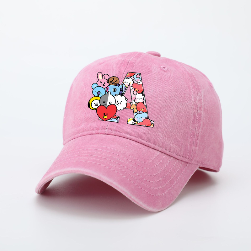 Event Z - BT21 Cap Wash Distressed Hat COOKY