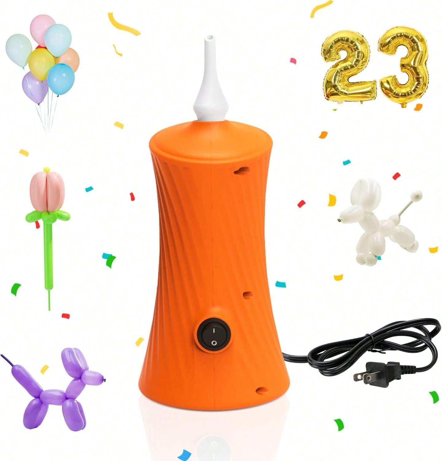 Balloon Pump Hand - Ballonpomp Elektrische Luchtpompen Voor Lange Ballonnen,