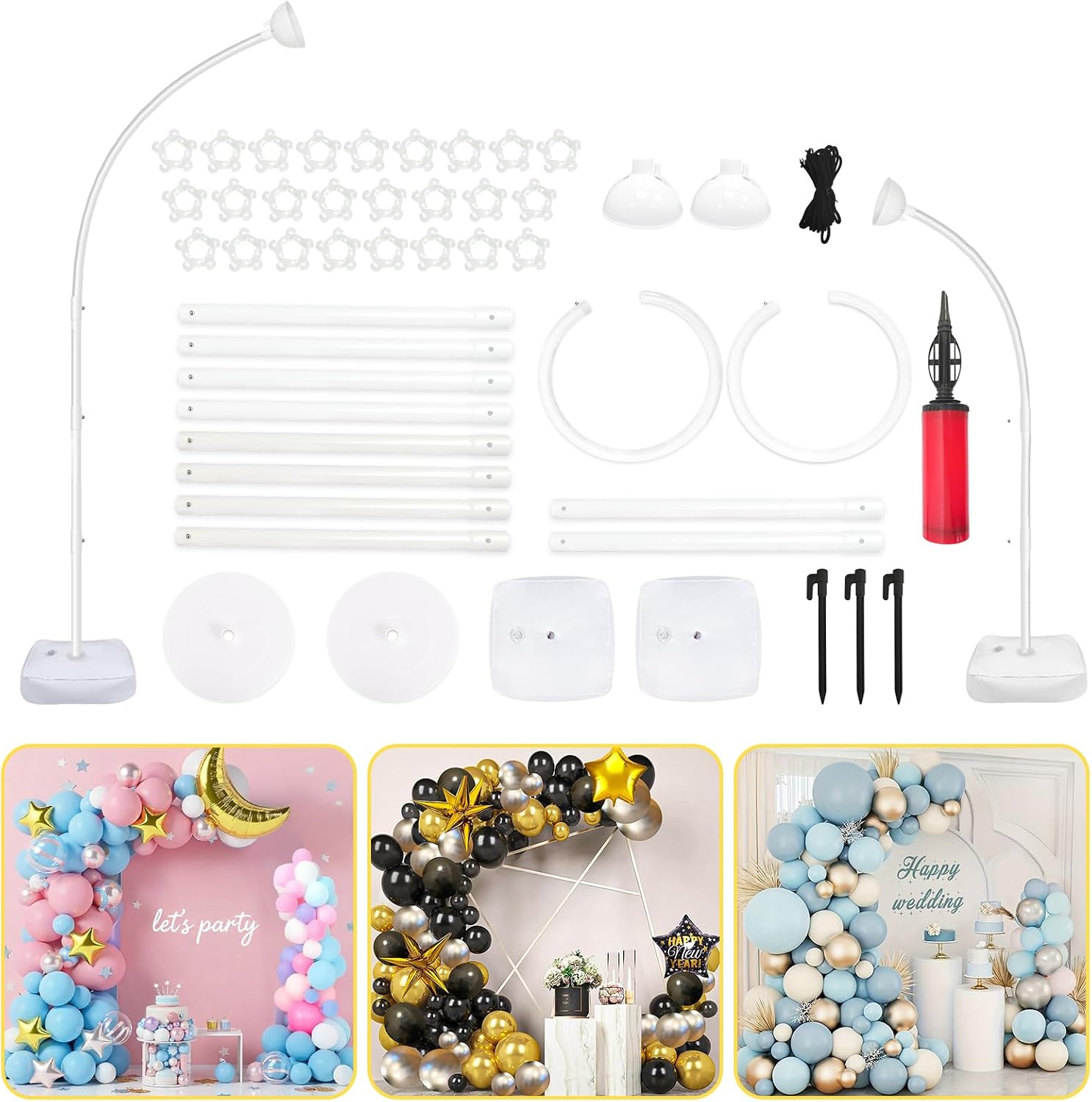 AerWo [verbeterde versie] ball - Balloon Arch Kit recensie en prijs