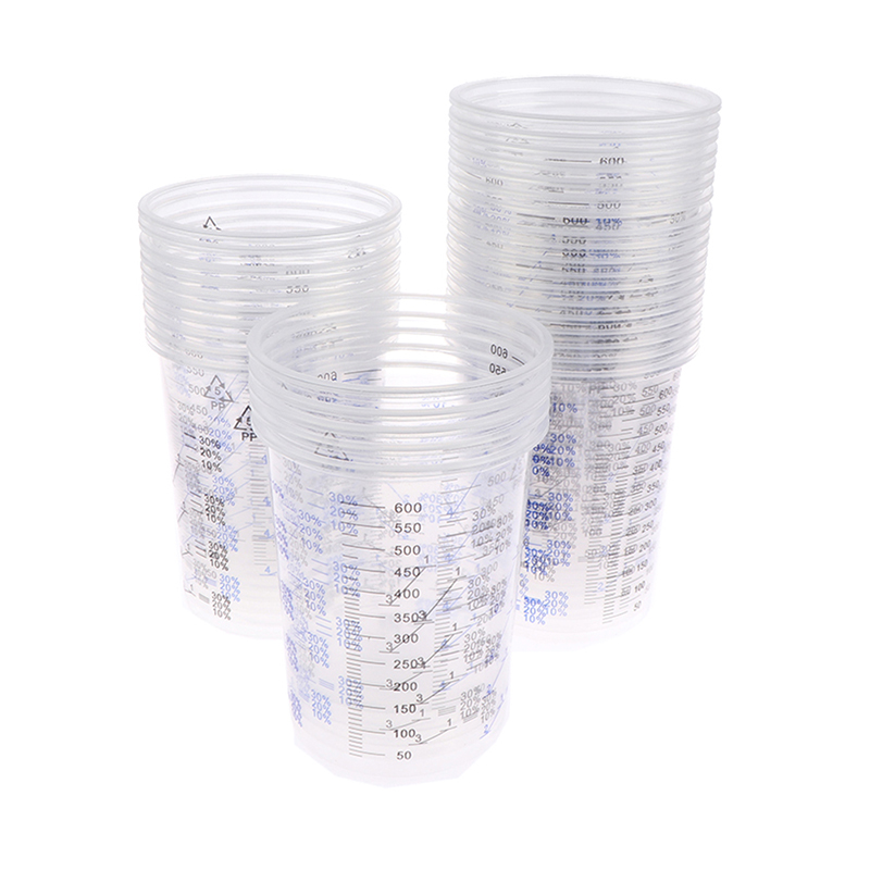 50 STUKS 600 ml gekalibreerde  - Plastic Cup 50Pcs recensie en prijs