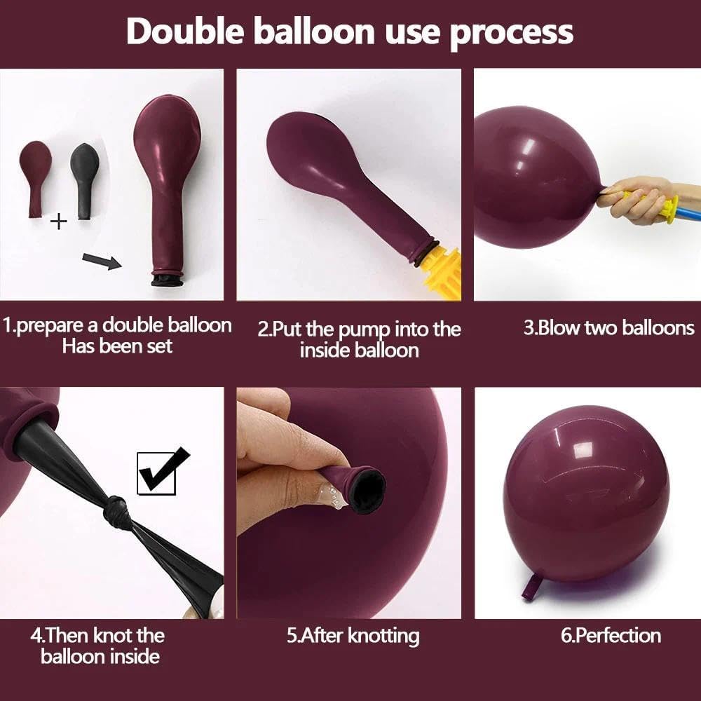 Paarse en oranje ballonboogset - Balloon Arch Kit recensie en prijs