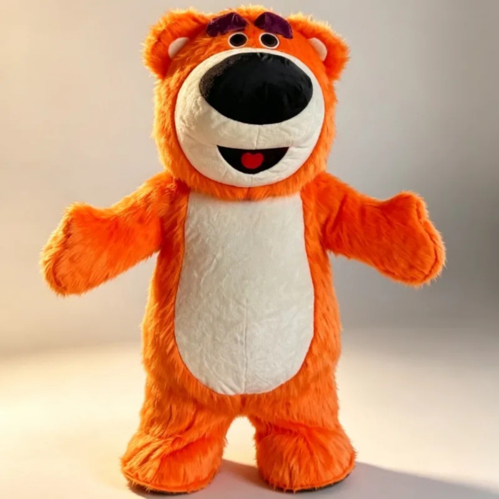 Opblaasbaar oranje berenmascot - Event & Party Supply Photos recensie en prijs