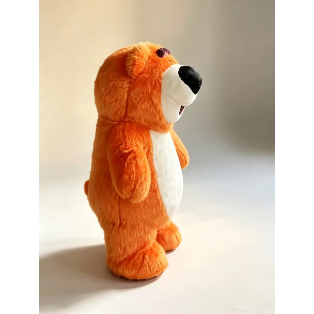 Opblaasbaar oranje berenmascot - Event & Party Supply Photos recensie en prijs