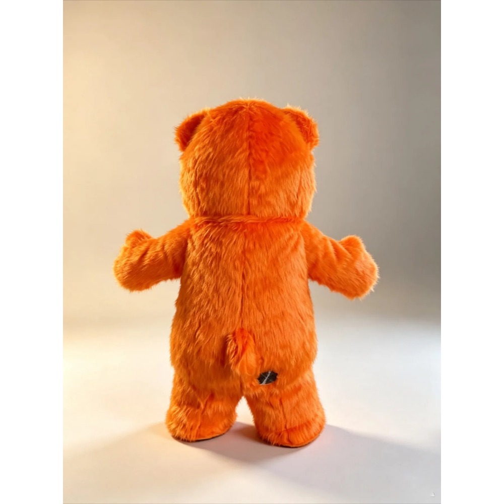 Opblaasbaar oranje berenmascot - Event & Party Supply Photos recensie en prijs