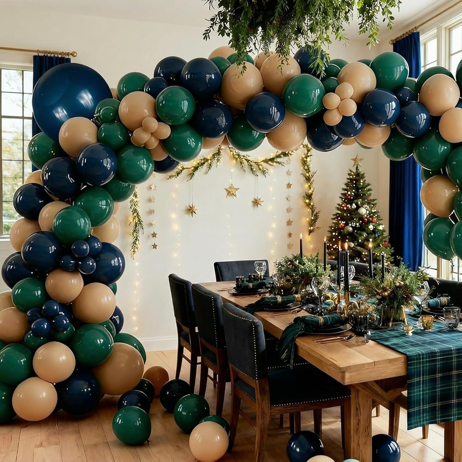 152 Tartan geruite ballonboogs - Balloon Arch Kit recensie en prijs