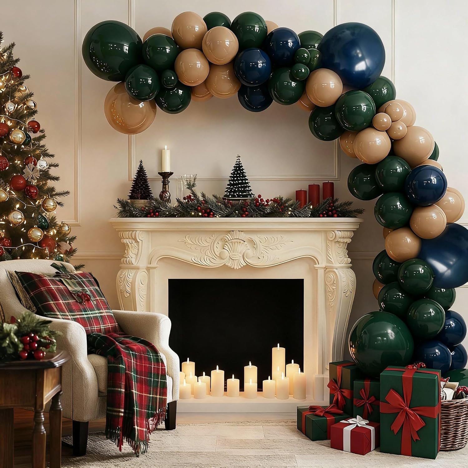 152 Tartan geruite ballonboogs - Balloon Arch Kit recensie en prijs