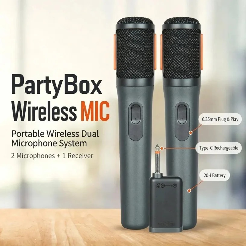 Draadloze microfoon, dubbele h - Event & Party Supply Photos recensie en prijs