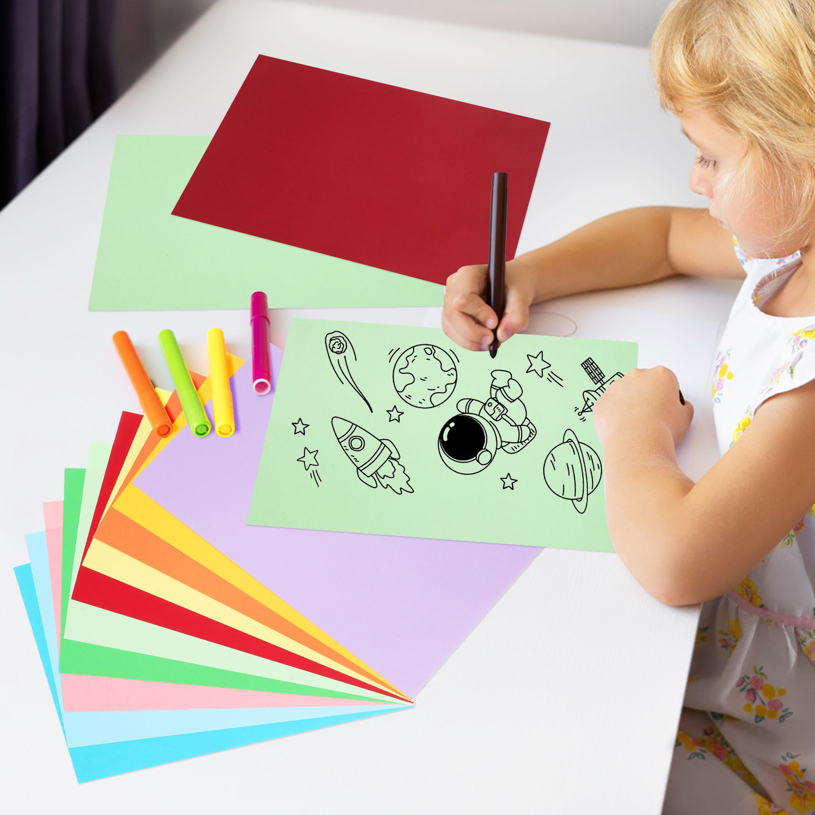 100 vellen geassorteerd gekleu - Papercraft Supply Invitation recensie en prijs