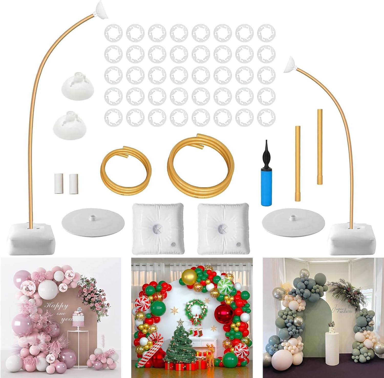 Ballonboogset 8,2ft & 4,9ft, g - Balloon Arch Kit recensie en prijs