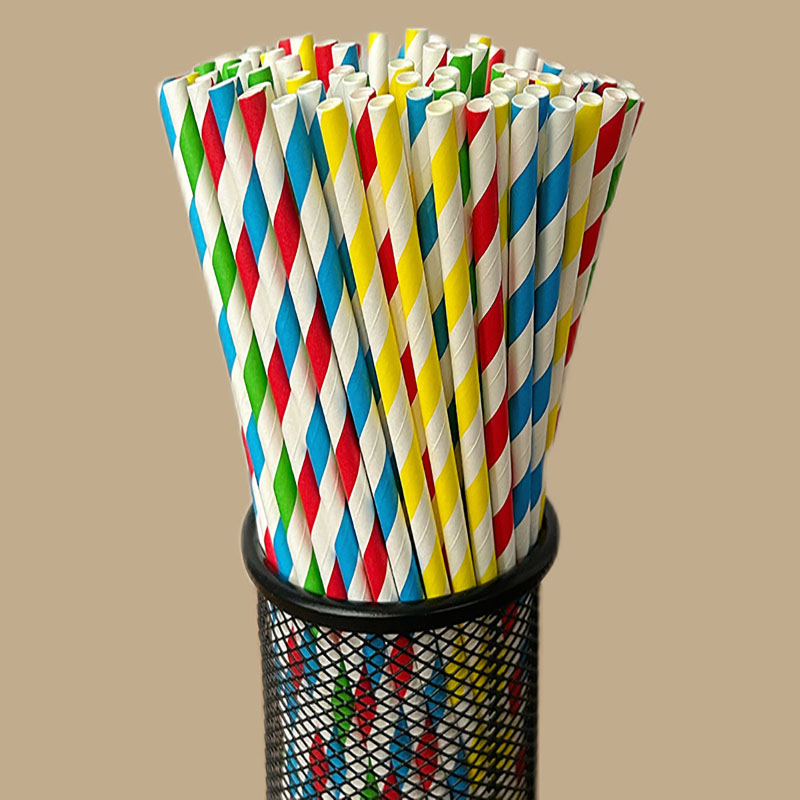 100 wegwerp biologisch afbreek - Paper Straw Color recensie en prijs