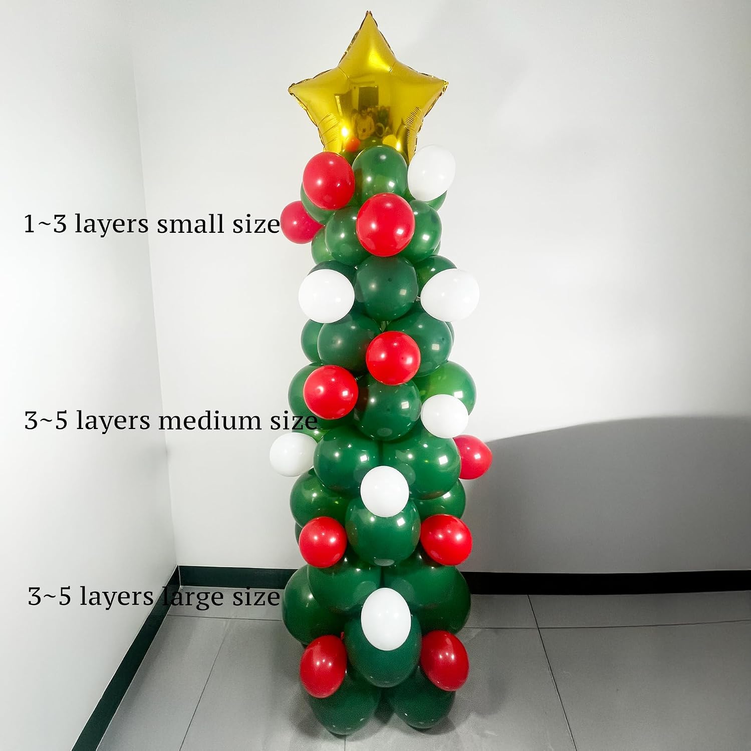 PartyXpress 139-delige kerstbo - Balloon Arch Kit recensie en prijs