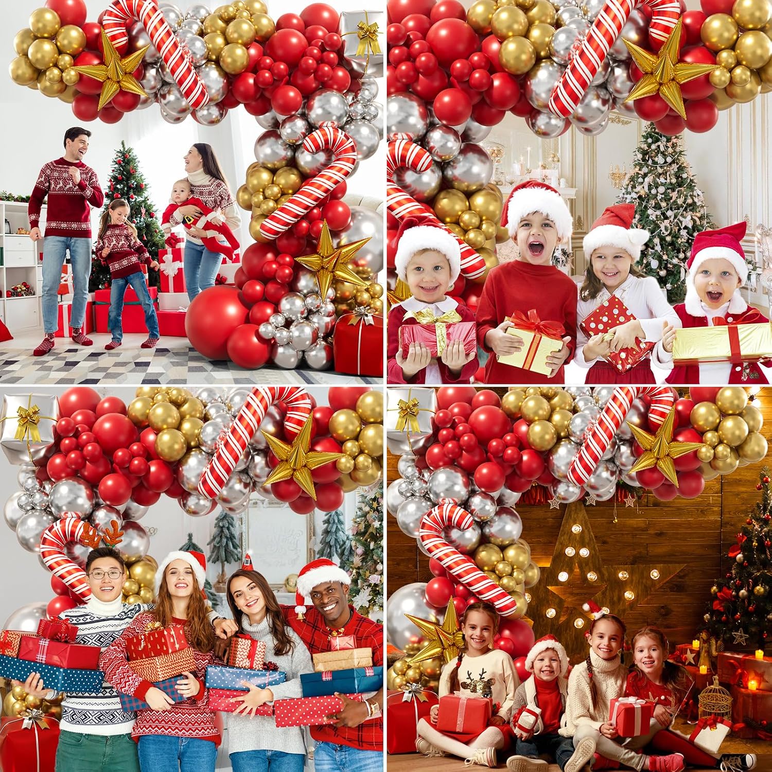 Kerstballonboogset - Kerst Roo - Balloon Arch Kit recensie en prijs