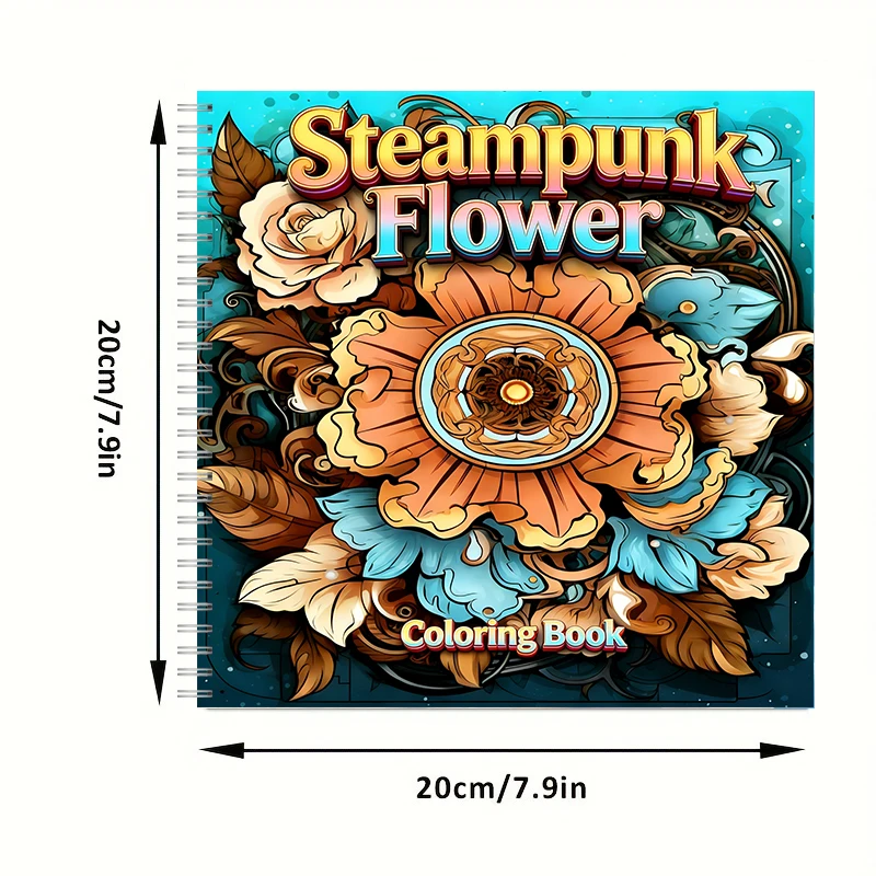 Kleurboek Steampunk Bloemen vo - Supply Event recensie en prijs