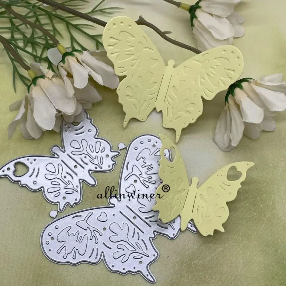 Gelaagde vlinderstansfiguren,  - Papercraft Supply Invitation recensie en prijs