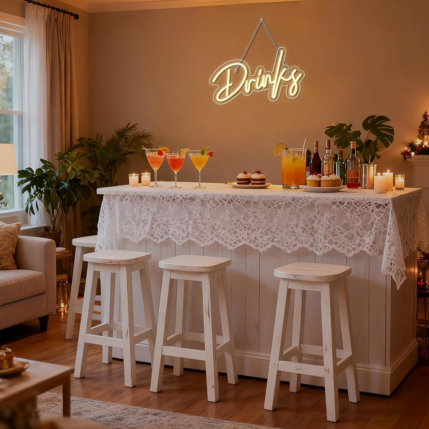 Neonreclame voor dranken, LED- - Neon Sign Party recensie en prijs