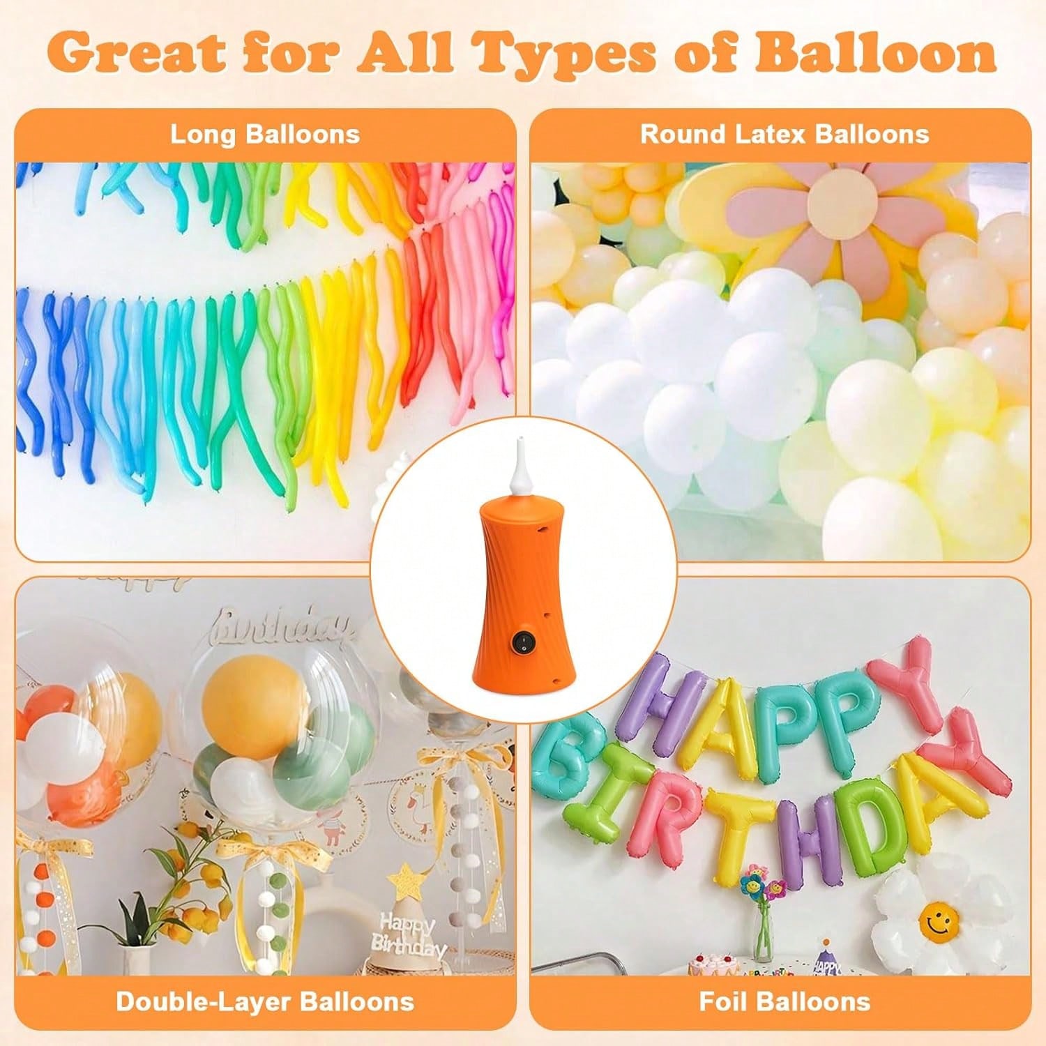Ballonpomp Elektrische Luchtpo - Balloon Pump Hand recensie en prijs